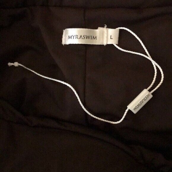 Myra Swim Chocolate Brown Saint Leggings Sz L - Picture 7 of 12